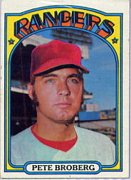1972 Topps Baseball Cards      064      Pete Broberg RC